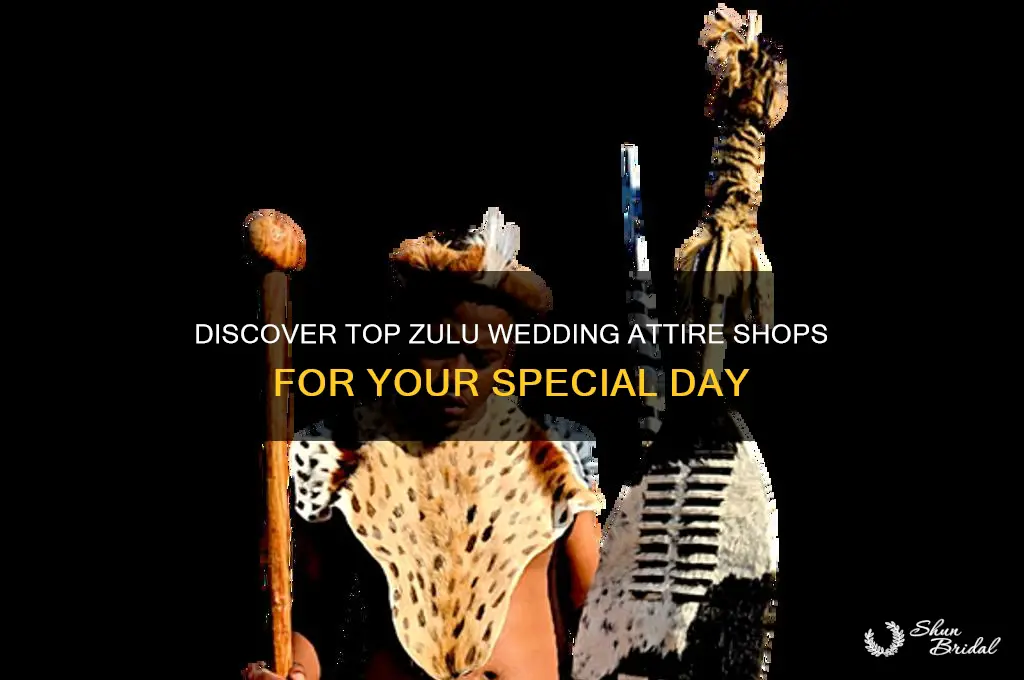 where to buy the best zulu attire for a wedding