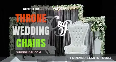Elegant Throne Wedding Chairs: Top Retailers for Your Special Day