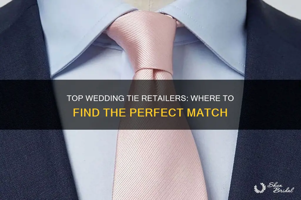 where to buy ties for wedding
