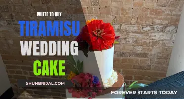 Tiramisu Wedding Cake: Where to Buy the Best