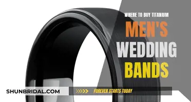 Titanium Men's Wedding Bands: Where to Buy