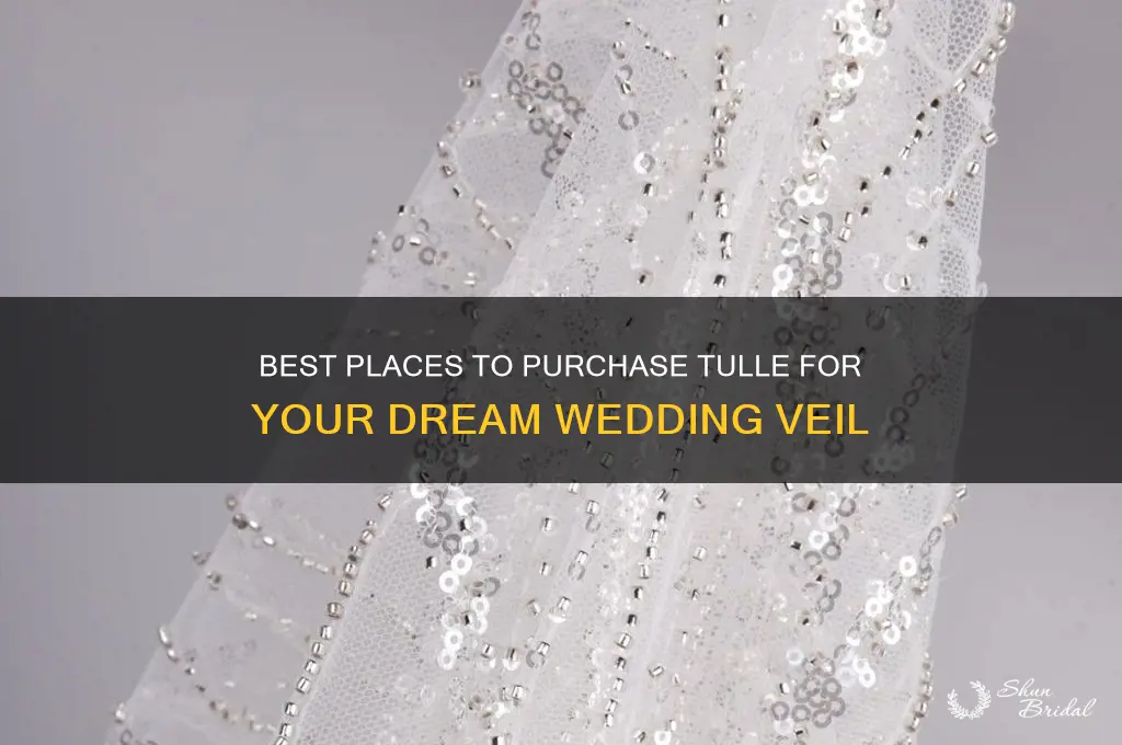 where to buy tulle for a veil