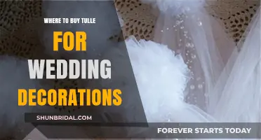 Best Places to Buy Tulle for Stunning Wedding Decorations