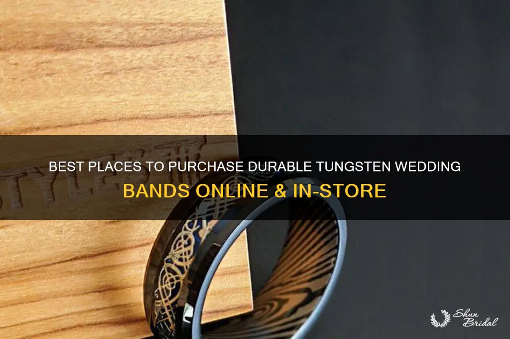where to buy tungsten wedding bands