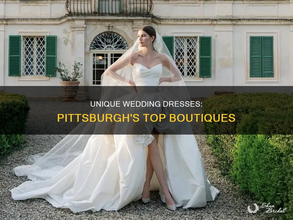 where to buy unique wedding dresses in pittsburgh pa