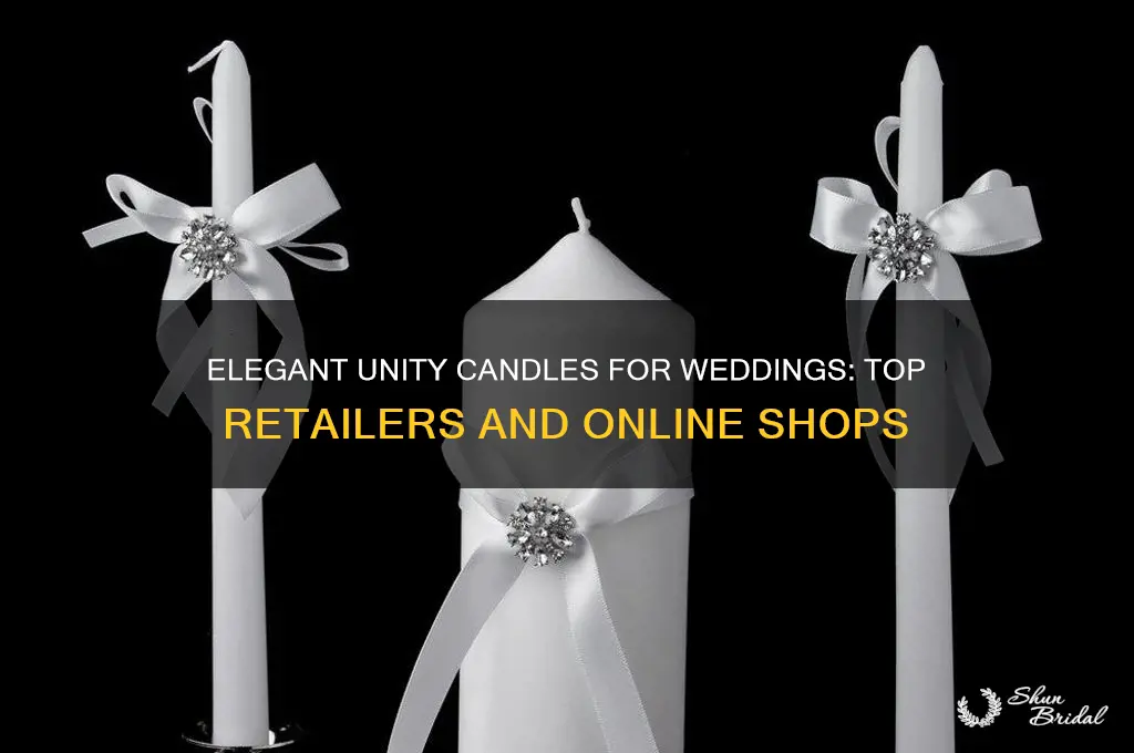 where to buy unity candles for weddings