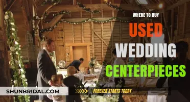 Affordable Elegance: Top Spots to Buy Used Wedding Centerpieces