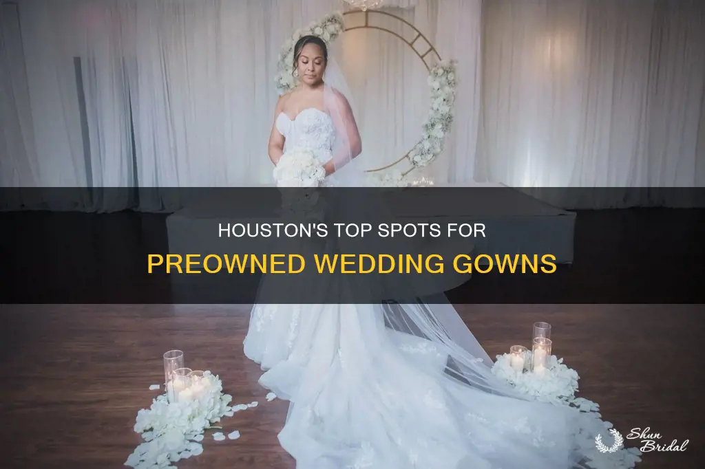 where to buy used wedding dresses in houston