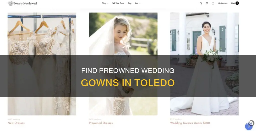 where to buy used wedding dresses toledo