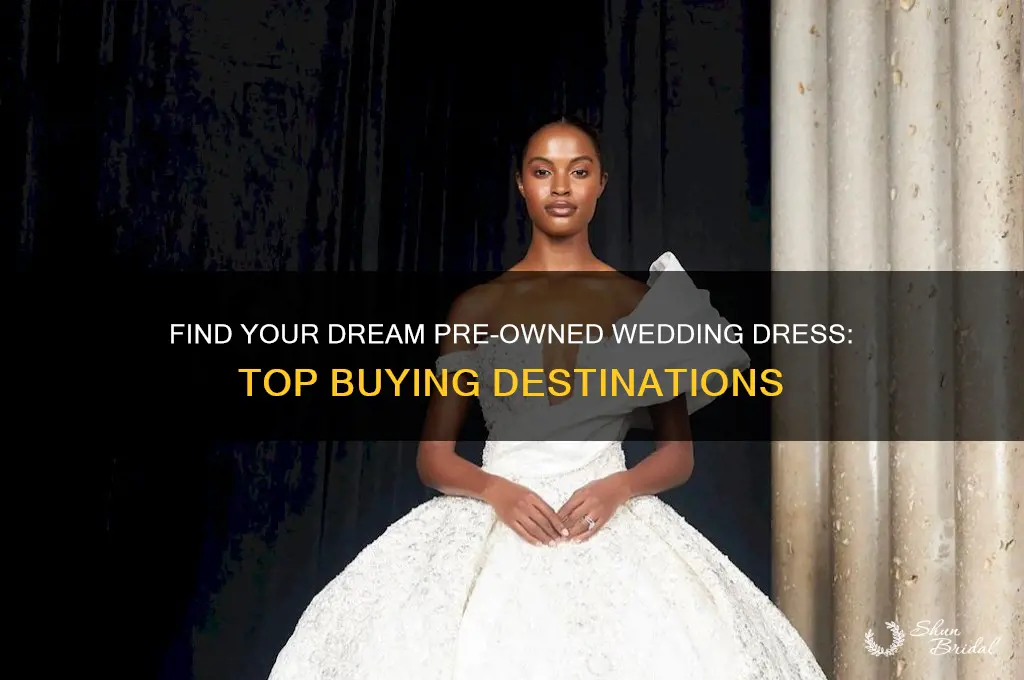 where to buy used wedding gowns