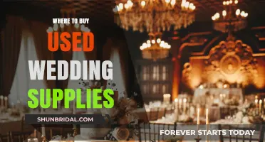 Budget-Friendly Bliss: Top Spots to Buy Used Wedding Supplies