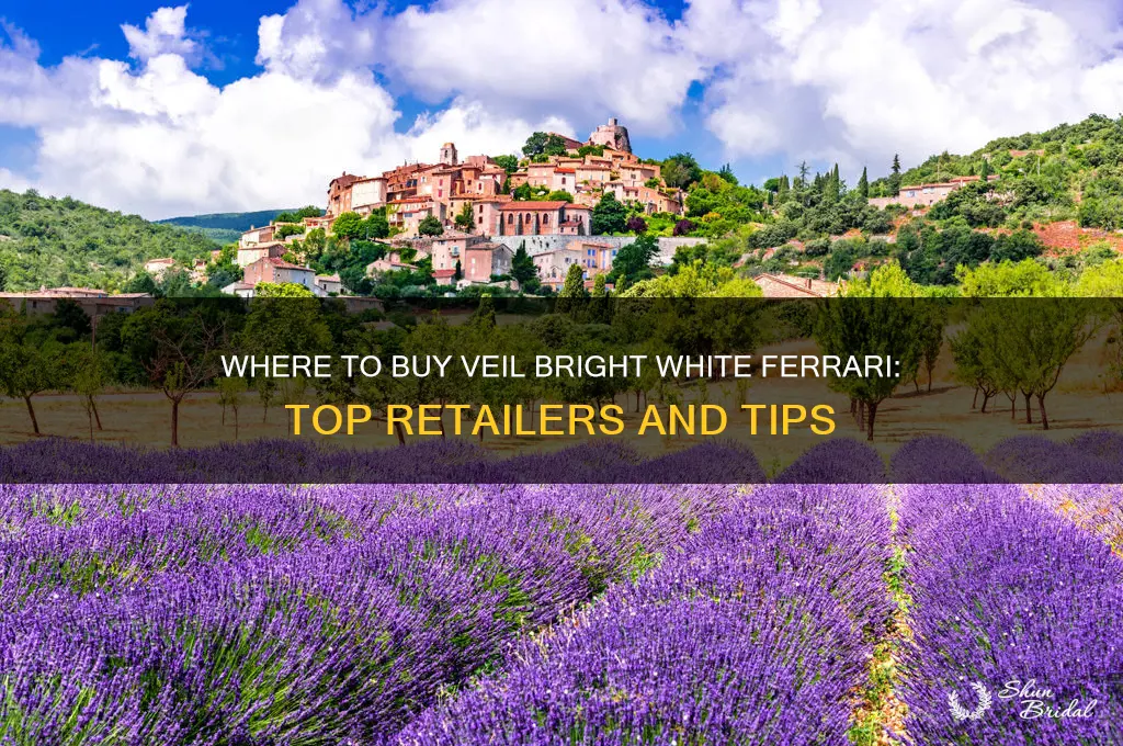 where to buy veil breing white ferrari