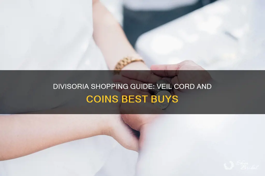 where to buy veil cord and coins in divisoria