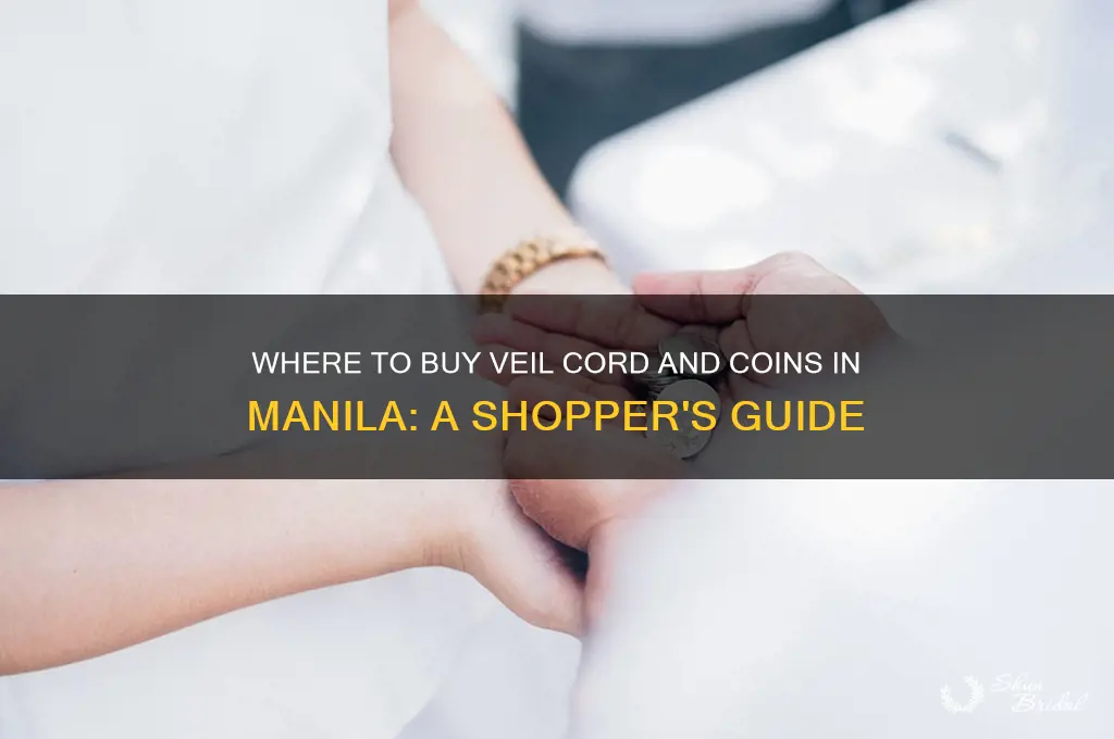 where to buy veil cord and coins in manila