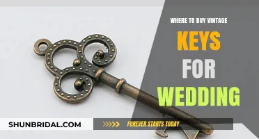 Unique Vintage Keys for Weddings: Top Places to Shop