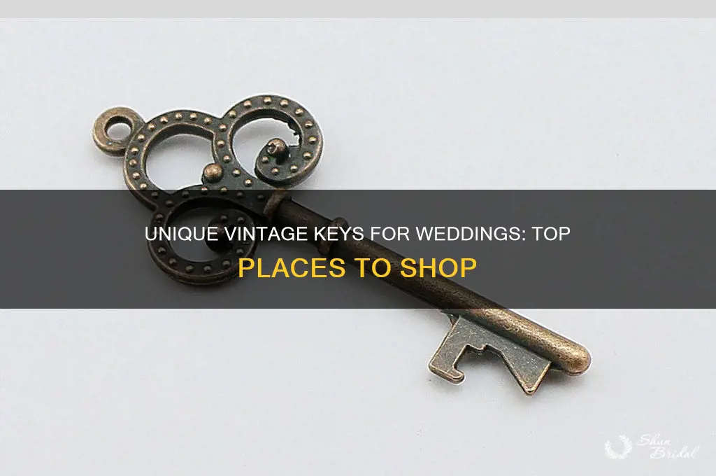where to buy vintage keys for wedding