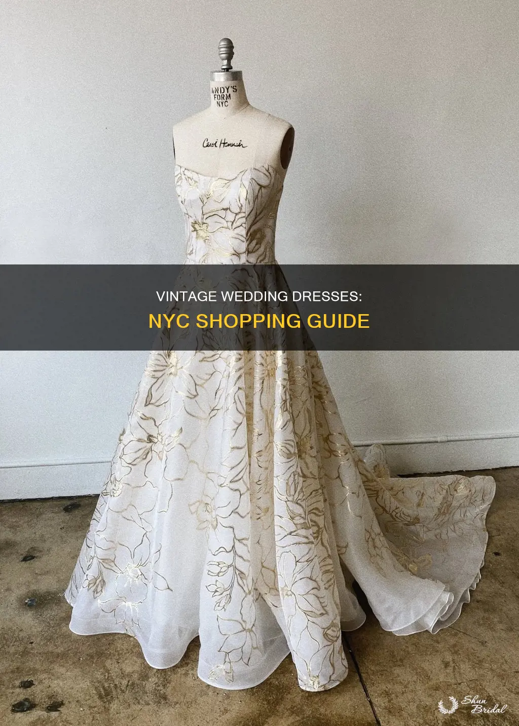 where to buy vintage wedding dresses in nyc