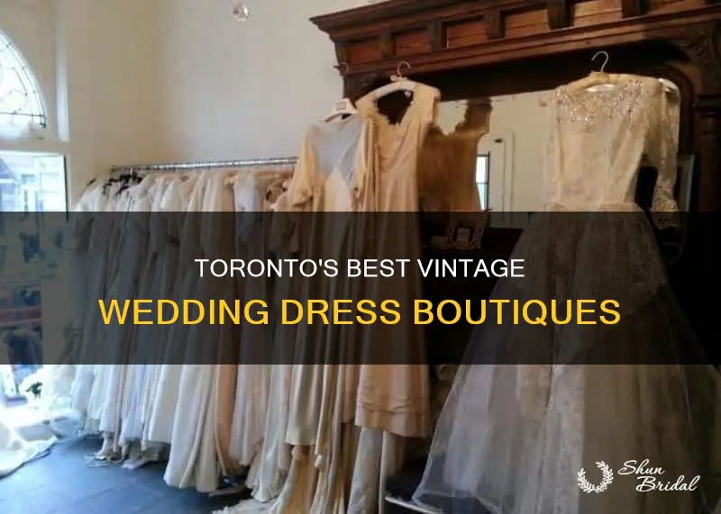where to buy vintage wedding dresses in toronto