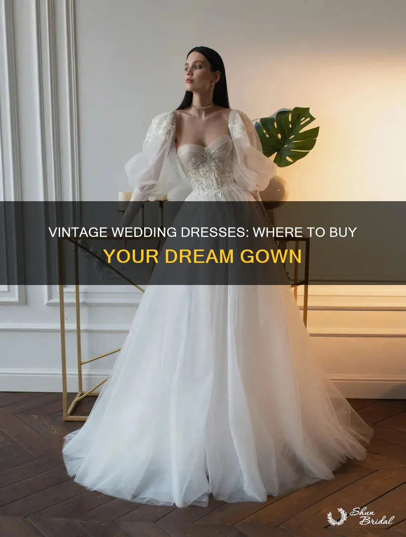 where to buy vintage wedding dresses
