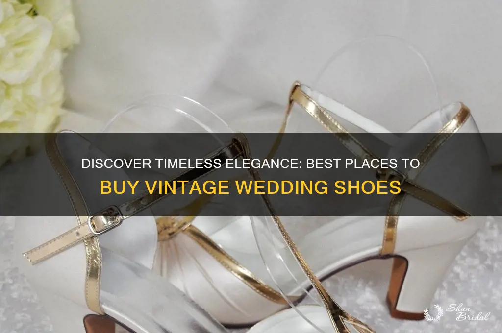 where to buy vintage wedding shoes