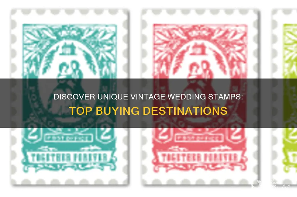 where to buy vintage wedding stamps