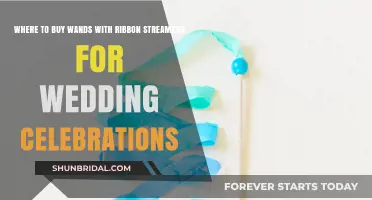 Elegant Ribbon Streamer Wands: Top Wedding Celebration Purchase Spots