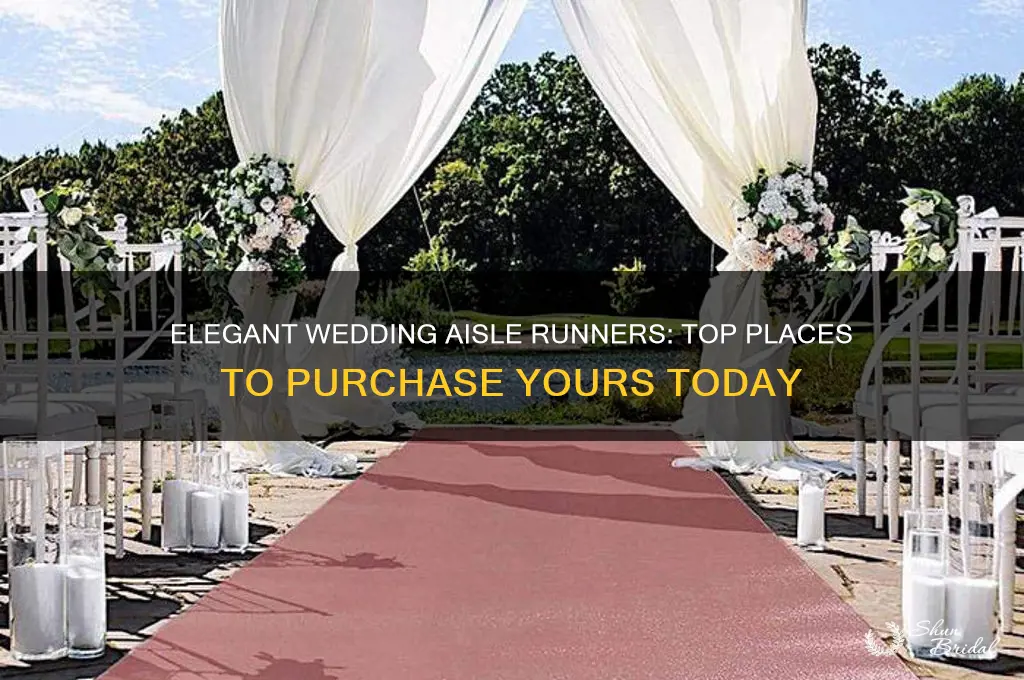 where to buy wedding aisle runners