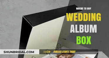 Elegant Wedding Album Box: Top Retailers and Online Stores Guide