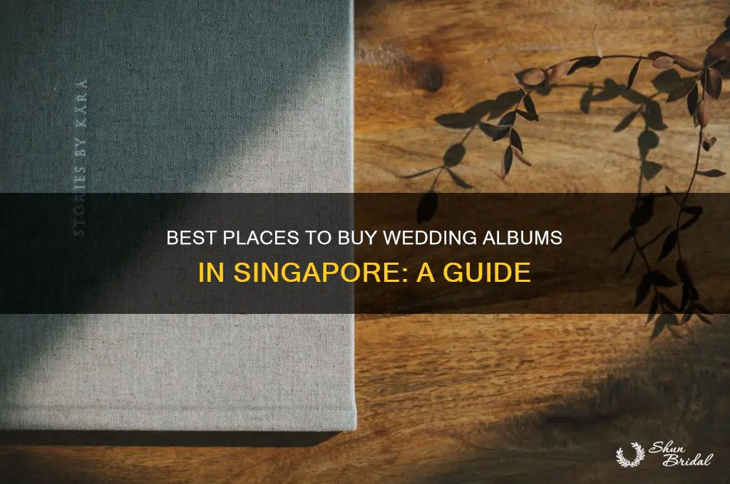 where to buy wedding album in singapore
