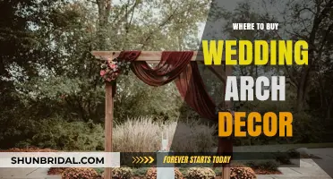 Top Wedding Arch Decor Shopping Spots for Your Dream Ceremony