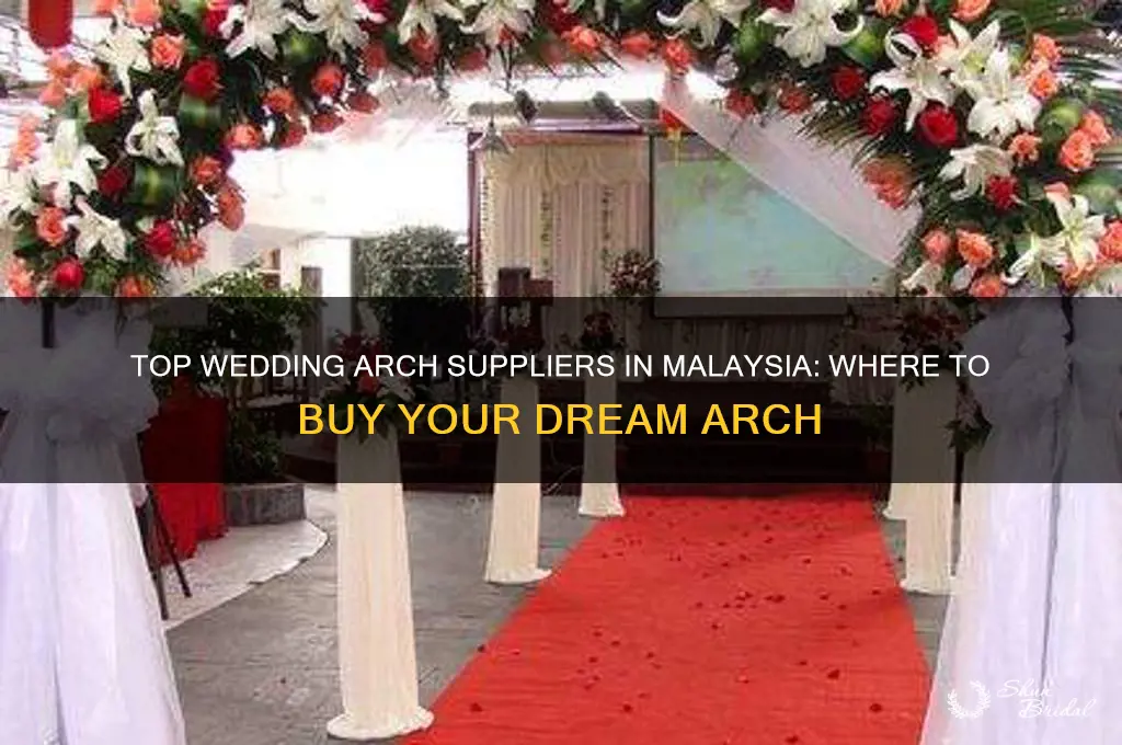 where to buy wedding arch in malaysia