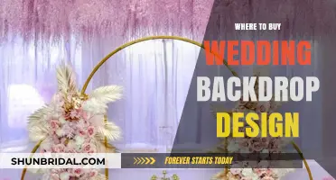 Top Wedding Backdrop Design Retailers: Where to Shop for Your Dream Decor