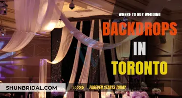 Toronto's Top Wedding Backdrop Shops: Where to Buy Stunning Decor