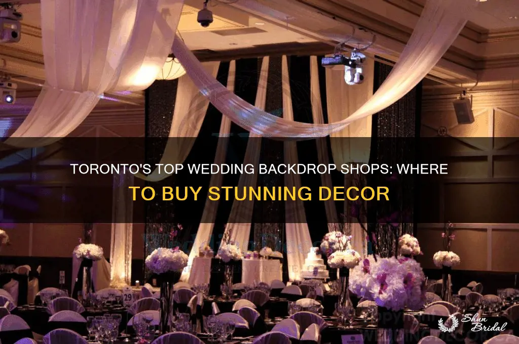 where to buy wedding backdrops in toronto