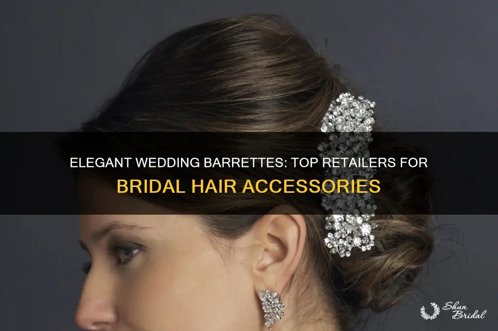 where to buy wedding barrettes