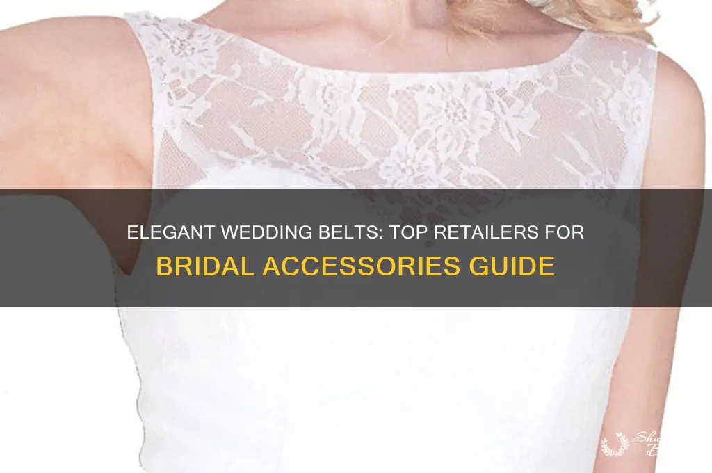 where to buy wedding belts
