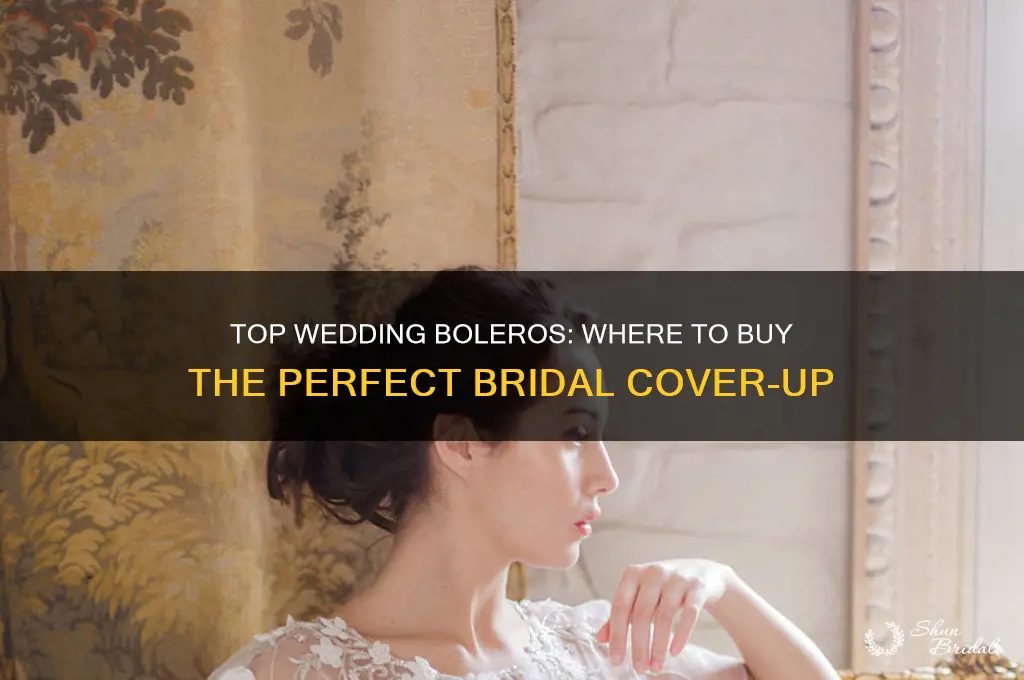 where to buy wedding boleros