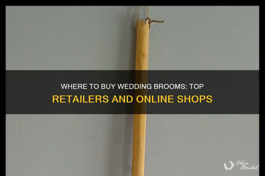 where to buy wedding brooms