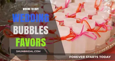 Best Places to Buy Wedding Bubbles Favors for Your Big Day