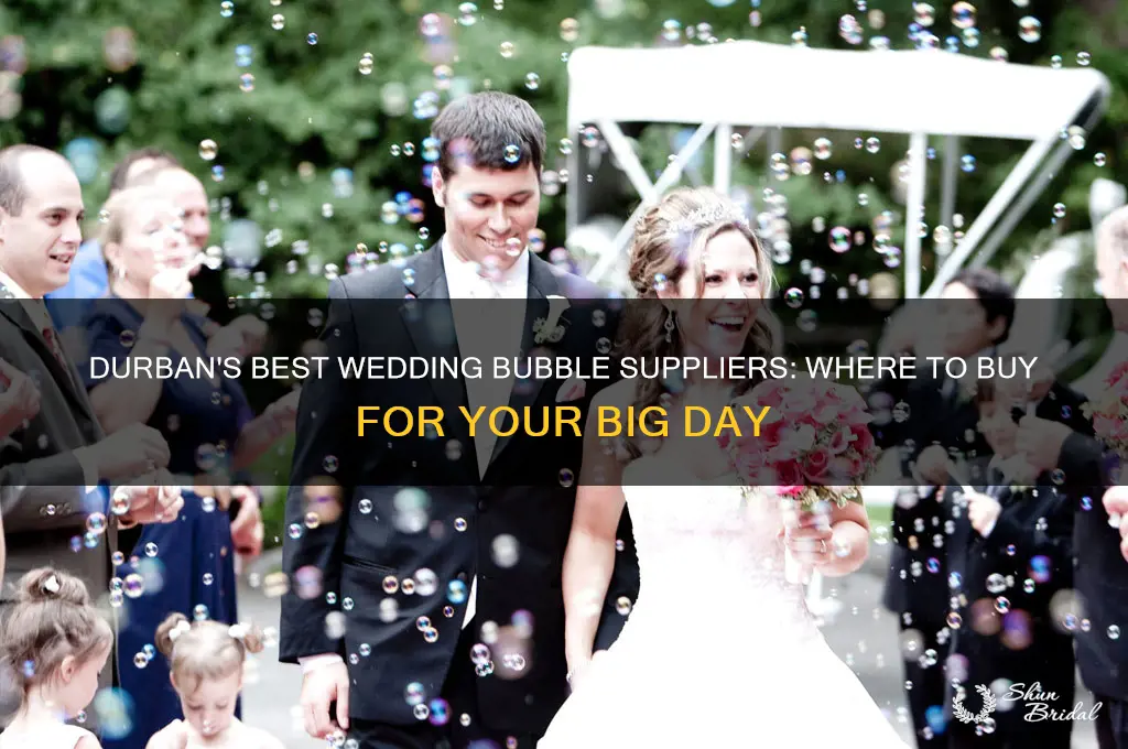 where to buy wedding bubbles in durban