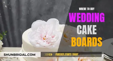 The Best Places to Buy Wedding Cake Boards