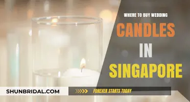 Top Wedding Candle Shops in Singapore: A Bride's Guide