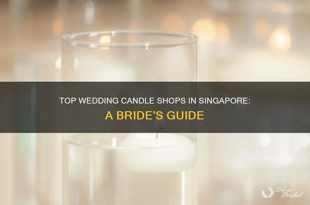 where to buy wedding candles in singapore