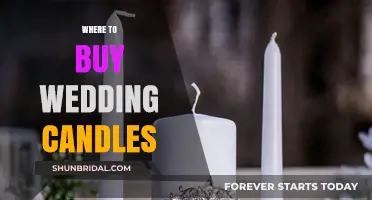 Best Places to Buy Wedding Candles for Your Special Day