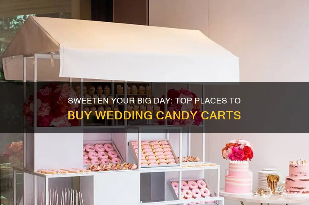 where to buy wedding candy cart