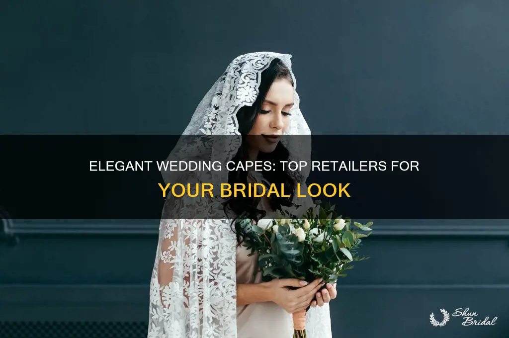 where to buy wedding cape