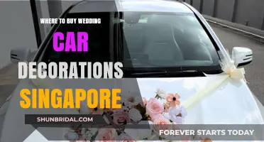 Top Wedding Car Decoration Shops in Singapore for Your Big Day