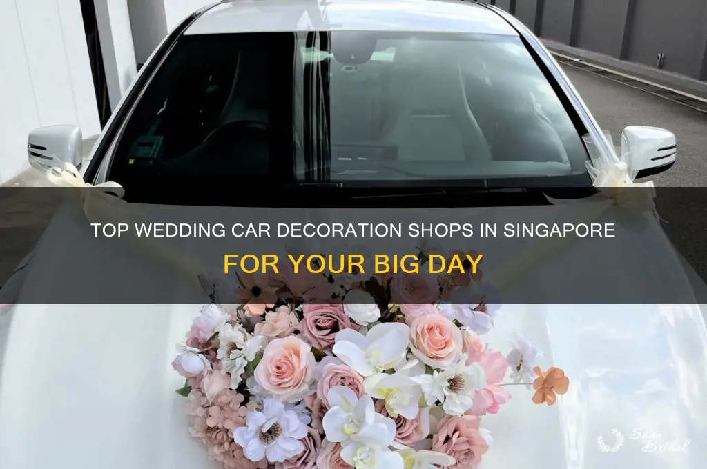 where to buy wedding car decorations singapore