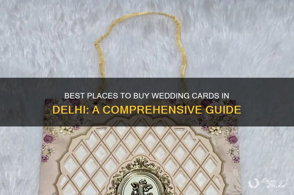 where to buy wedding cards in delhi