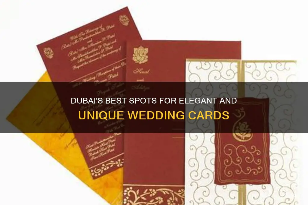 where to buy wedding cards in dubai